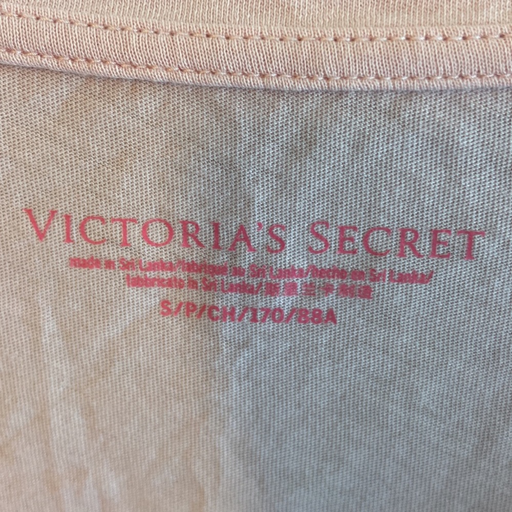 Victoria’s Secret v-neck pajama short sleeve top S - Picture 4 of 6